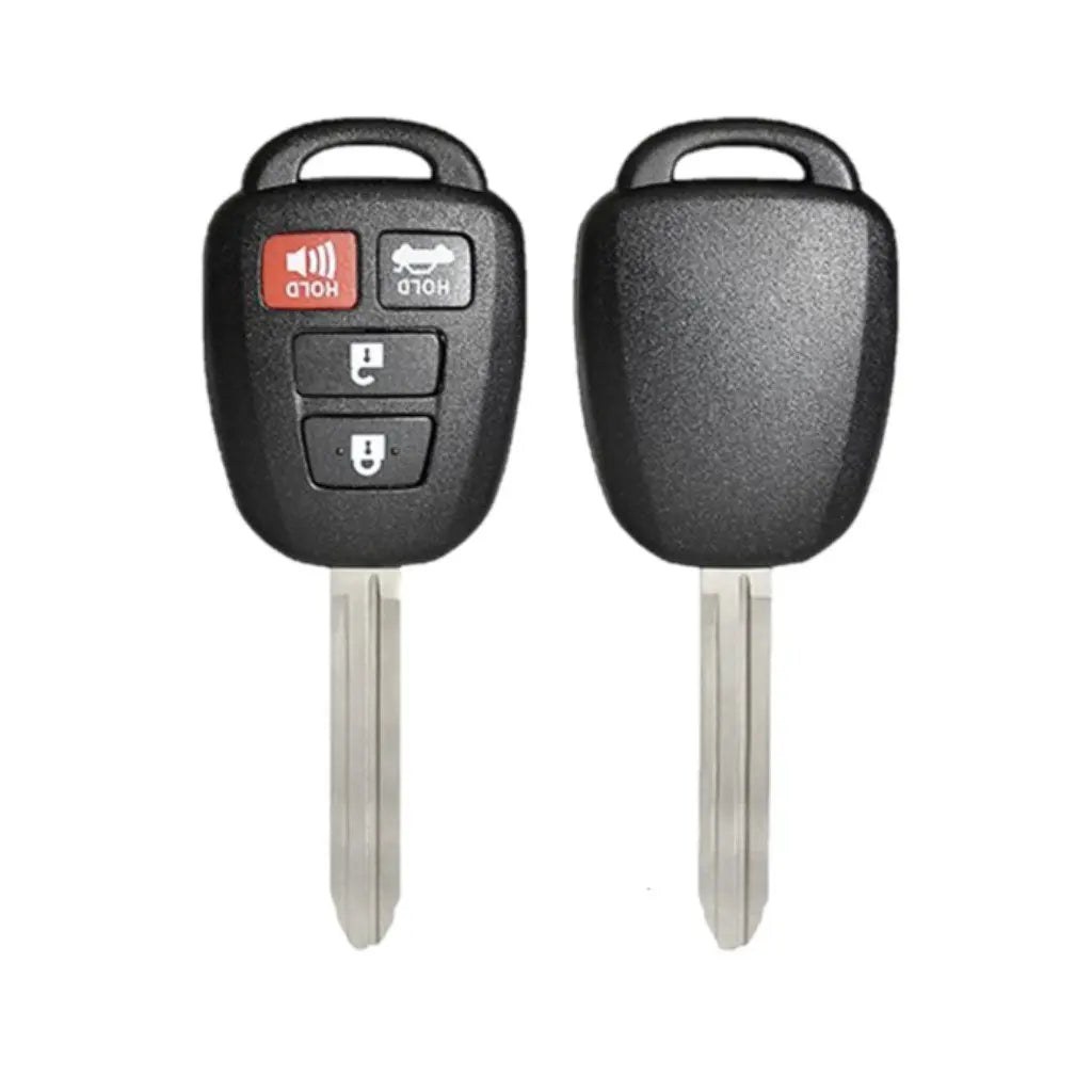 2012-2019 (Aftermarket) Remote D-Shell for Toyota Corolla / Camry | FCC ID: HYQ12BDM 2012-2019 (Aftermarket) Remote D-Shell for Toyota Corolla / Camry | FCC ID: HYQ12BDM